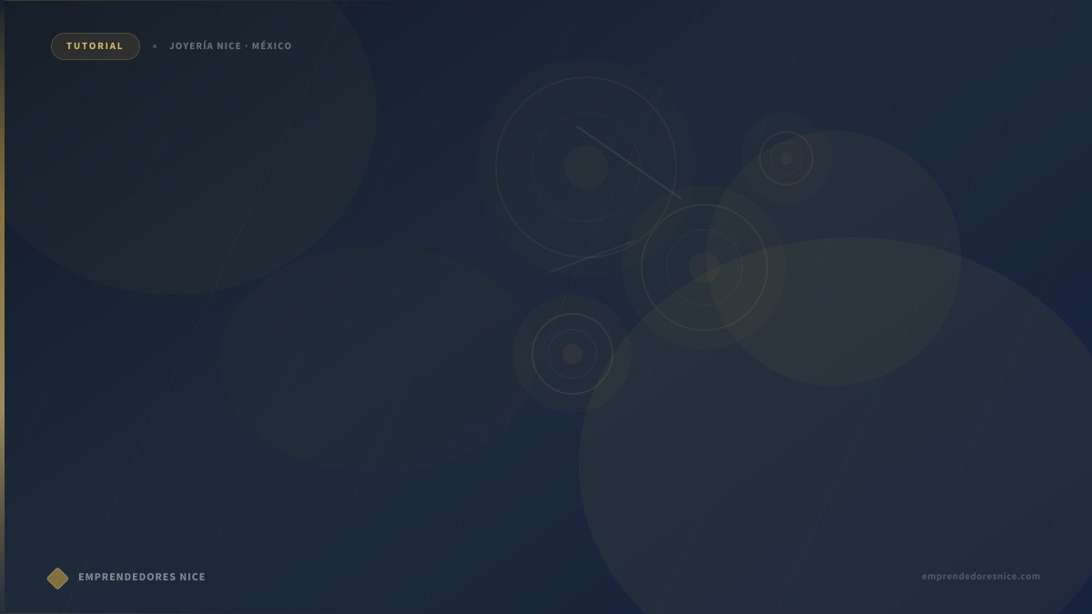 Pantalla del Back Office Nice mostrando el panel de control del empresario
