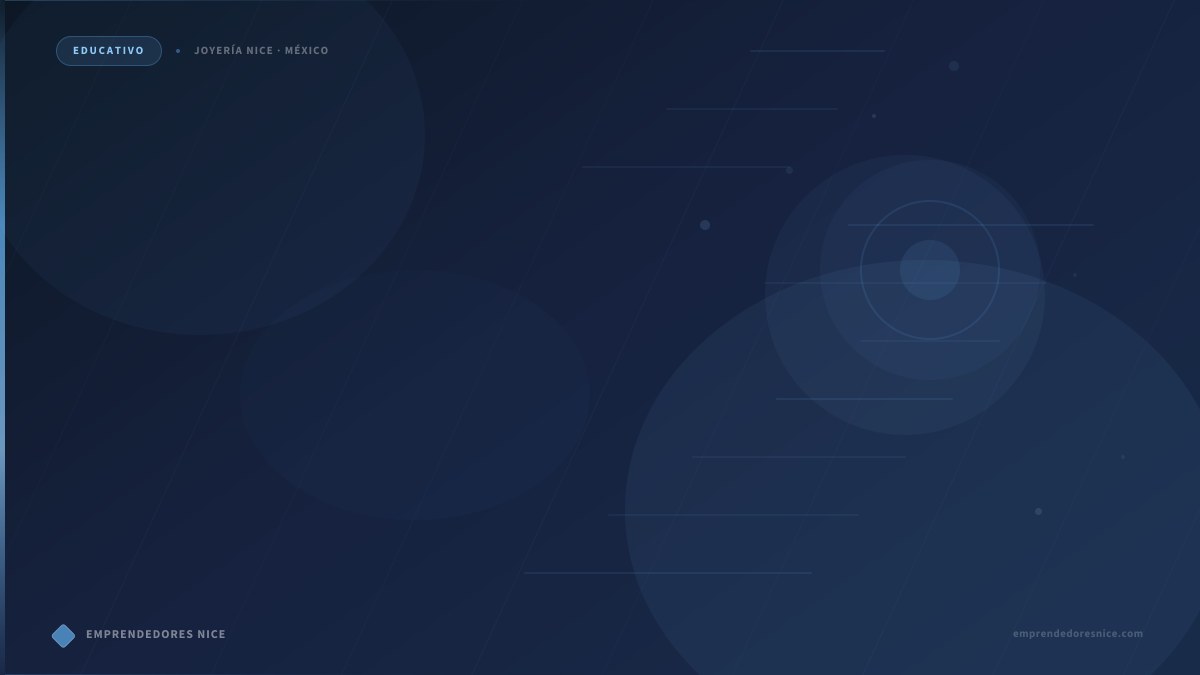 Emprendedora usando redes sociales para promocionar su negocio de joyería