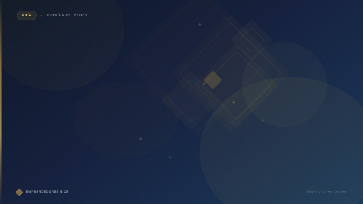 Guía práctica paso a paso para vender Joyería Nice desde casa