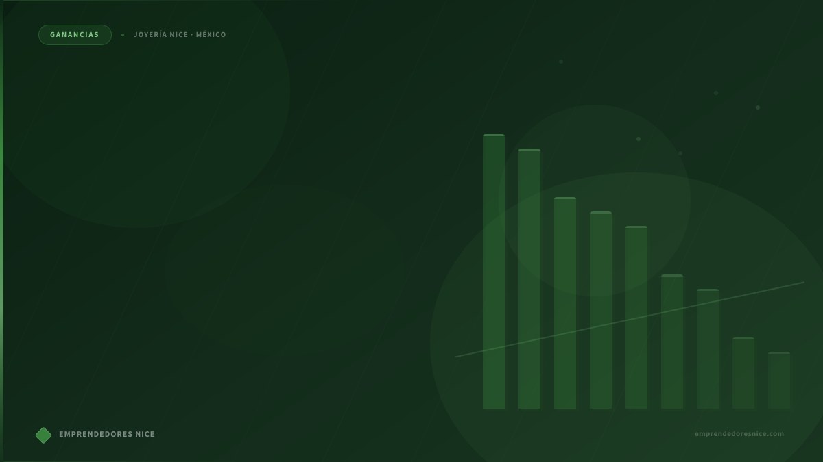 Inversión necesaria para empezar en Joyería Nice