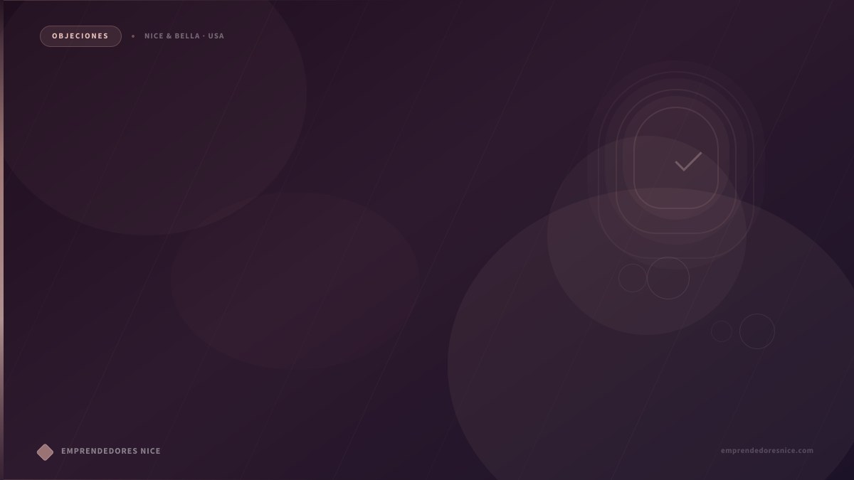 Mujer latina pensando si vender Nice & Bella es difícil