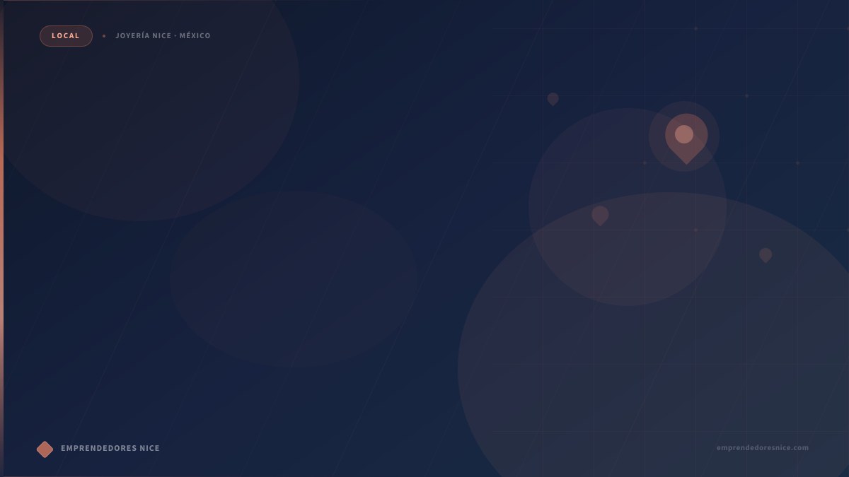 Centros de distribución de Joyería Nice en la región Pacífico de México