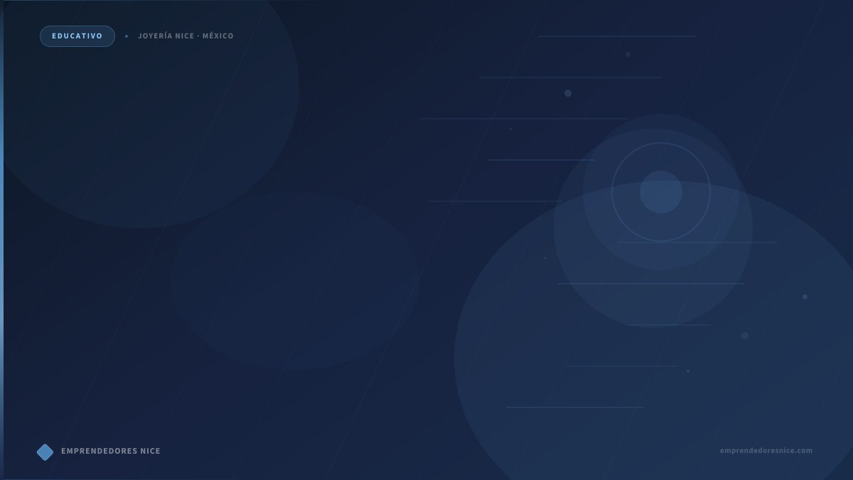 Mujer emprendedora revisando sus obligaciones fiscales al vender joyería