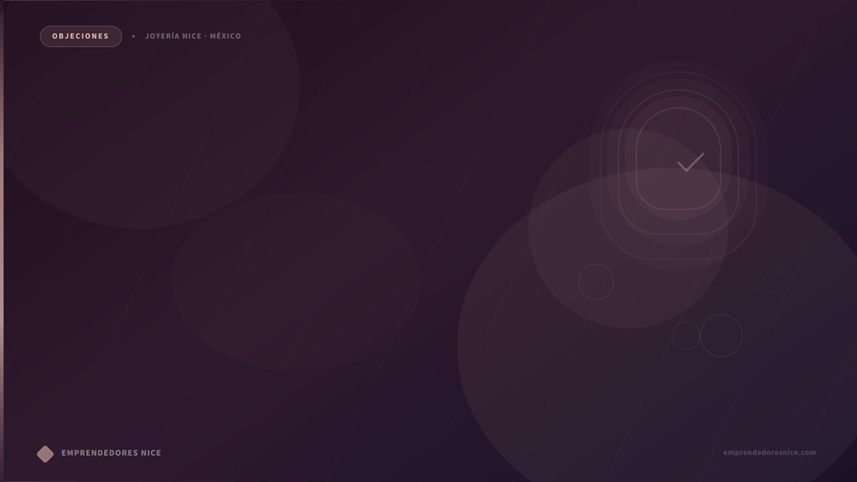 Emprendedora superando obstáculos emocionales al iniciar su negocio de joyería