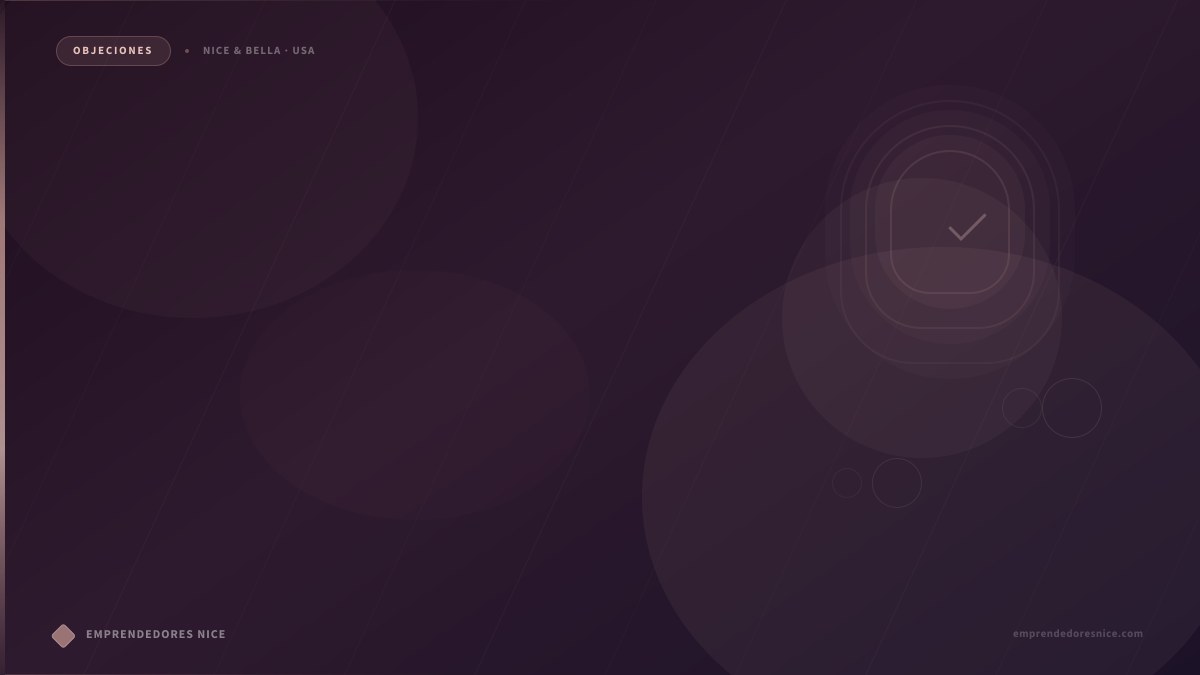 Mujer latina evaluando si Nice & Bella vale la pena en Estados Unidos